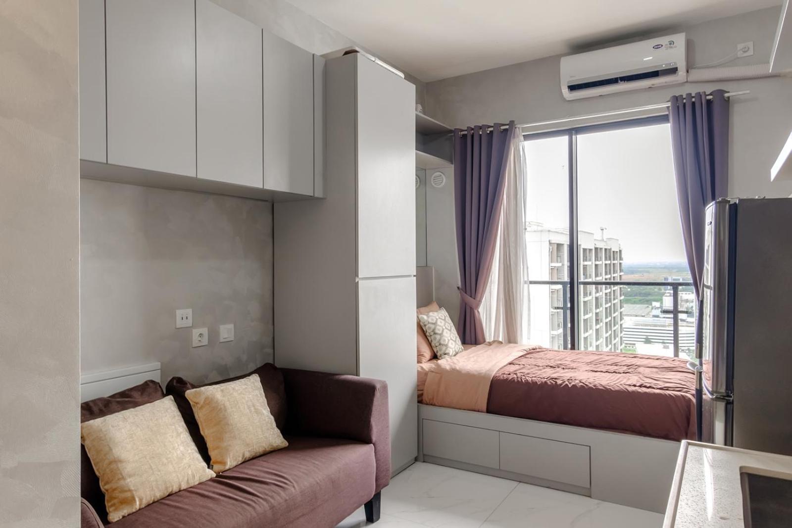 Calma Studio III At Skyhouse Apartment Samporo Bagian luar foto