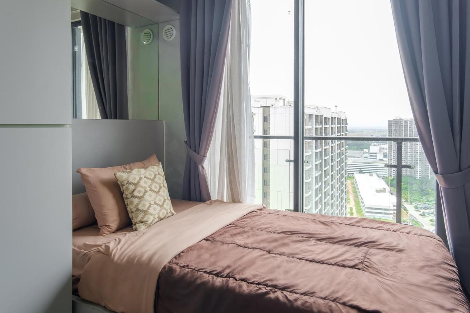 Calma Studio III At Skyhouse Apartment Samporo Bagian luar foto