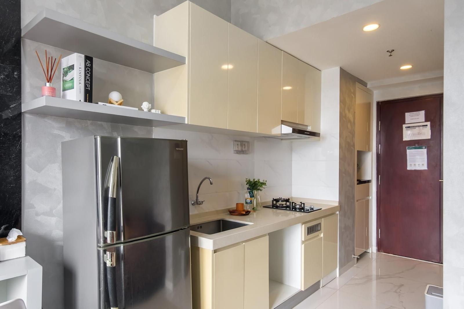 Calma Studio III At Skyhouse Apartment Samporo Bagian luar foto